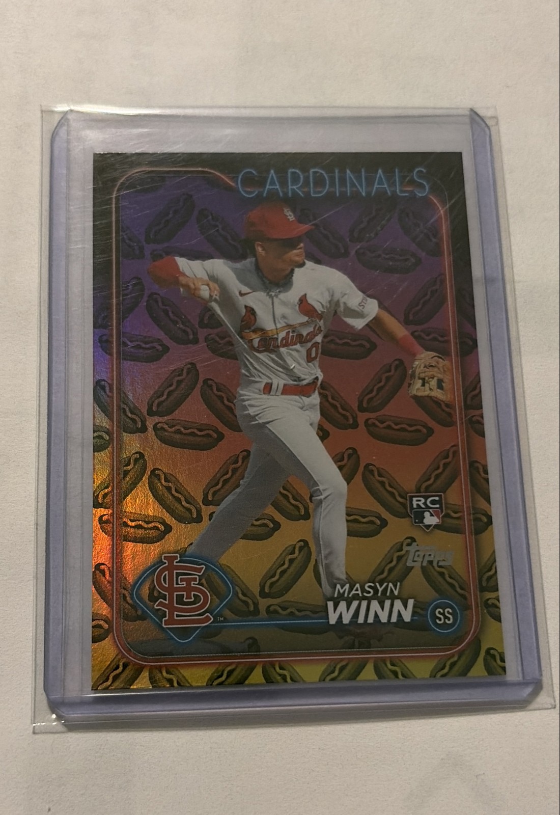 2024 Topps Series 2 - Masyn Winn #480 Hot Dogs (RC)