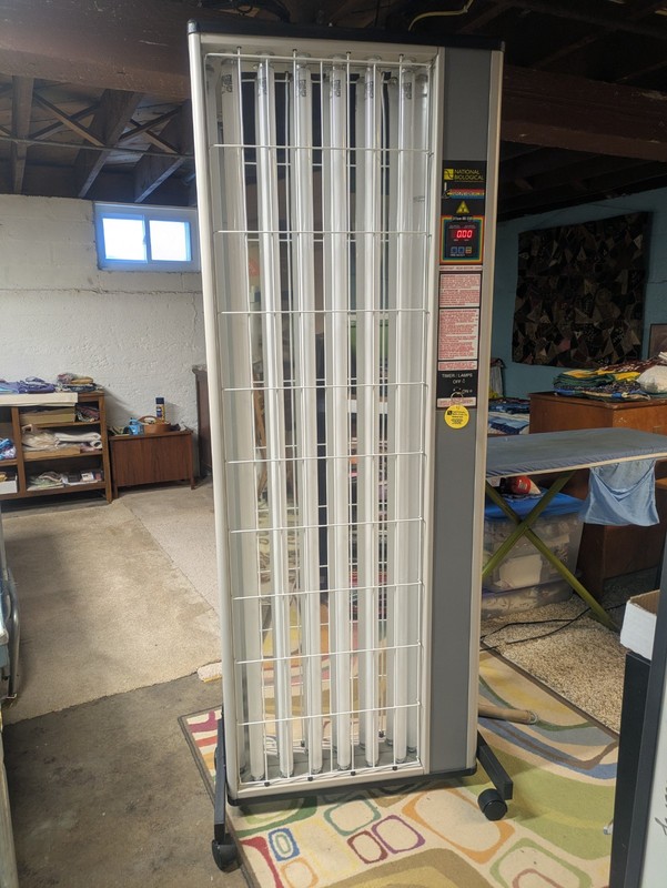 National Biological Corporation Panasol II 6-bulb UV light panel