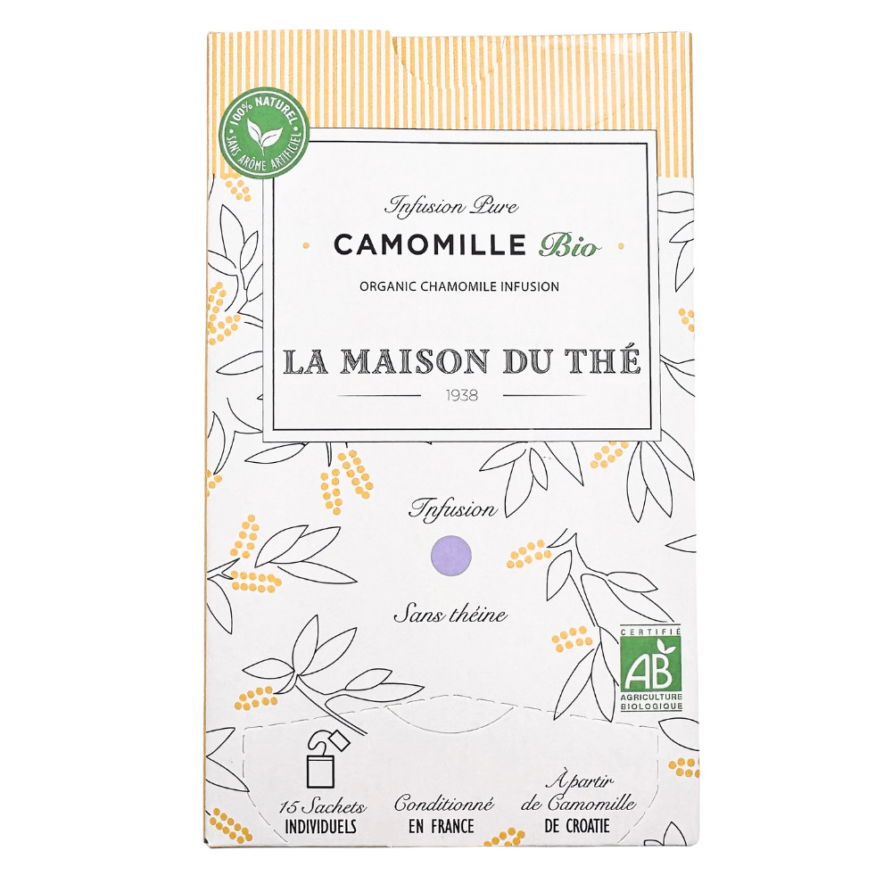 La Maison du The Camomile Herbal Tea 15 Tea Bags