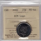 2006 Canada 25 Cents — photo from another recent sale