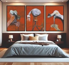 Francis Bacon - Three Studies for Figures at the Base of a Crucifixion 1944 Trip