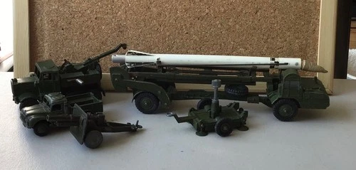 Vintage Dinky Supertoys Military Die cast Toys