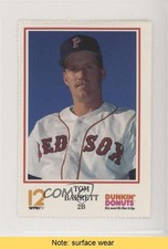 1991 Dunkin' Donuts Pawtucket Red Sox Tom Barrett READ 0q3