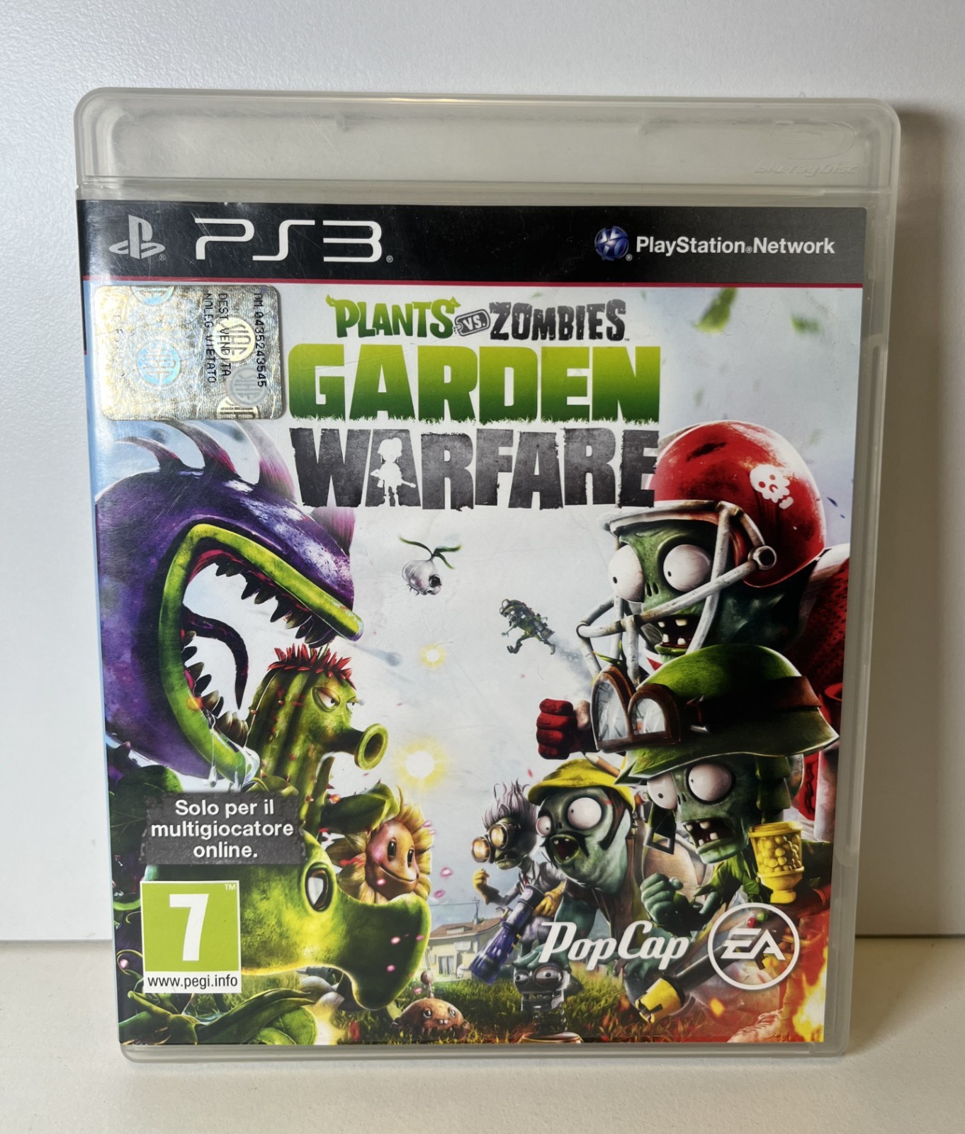 PLANTS VS ZOMBIES GARDEN WARFARE  SONY PS3 PAL ITA USATO FUNZIONANTE