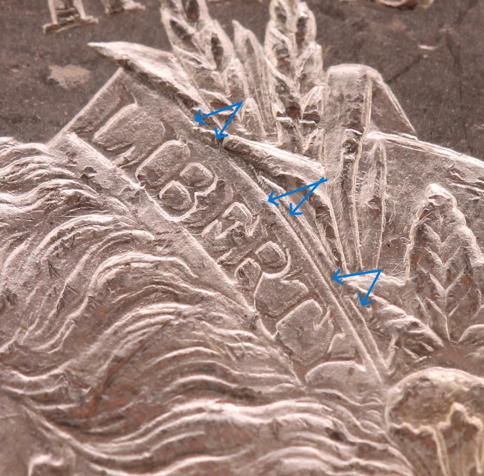 1878 7/8 TF $1 NGC Details "Reverse of 78" VAM 38 7/5 Tail Feather OverStamp - Image 3 of 4