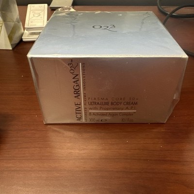 Active Argan Plasma Pro 50+ Ultra-Luxe Body Cream 10.1 oz 300 ml SEALED