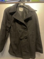 Men  s Vintage The Sportsman  s Guide Wool Medium Length Heavy Coat