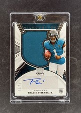 2021 Panini Chronicles - Crown Royale Silhouette Rookie Auto Travis Etienne /25