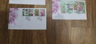 1998 AUSTRALIA SINGAPORE JOINT ISSUE ORCHIDS FLOWERS FDC SET OF 2