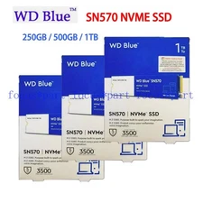 Western Digital 250GB 500GB 1T WD Blue SN570 NVMe Internal Solid State Drive SSD