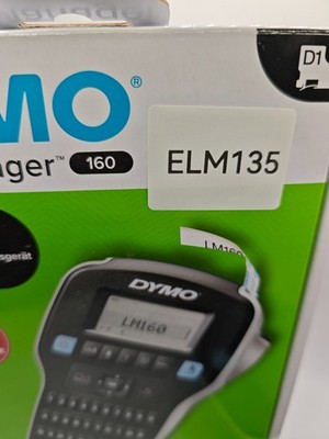 Dymo Labelmanager 160 Value Pack Label Maker - SCHWARZ | Gebraucht