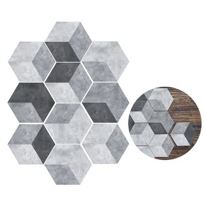  10 Pcs Wandaufkleber Kachel Selbstklebende Bodenaufkleber Fliesenwandaufkleber