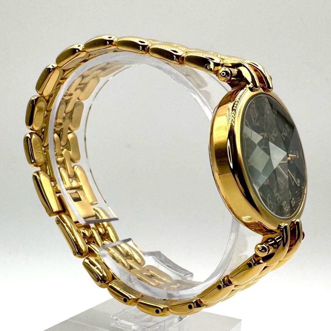 Valentino Women's Watch Natural Diamond 12P Diamond Black Dial Jewelry Used thumbnail 4