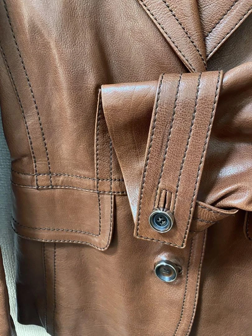 Gucci giacca di pelle donna