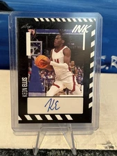 KEON ELLIS-2023 Leaf INK Blue Auto #BA-KE1