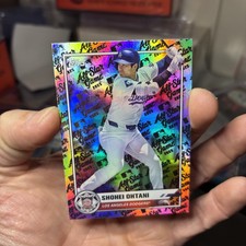 2025 Topps All Star Game Shohei Ohtani RAINBOW FOIL PARALLEL #50