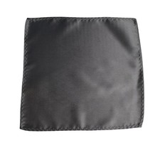 Gray Silk Pocket Square Men Handkerchief New 10"x10" Suit Accent Formal Wedding