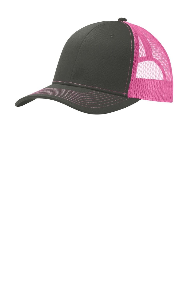 C112 Port Authority Snapback Trucker Cap | eBay