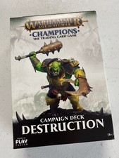 Warhammer: Age of Sigmar Champions Campaign Deck Destruction - NEW! SHIPS FREE!