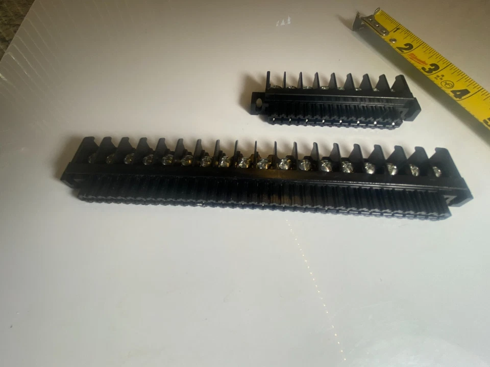 Barrier Terminal Blocks (SET OF 2) 1-Row 8/18-Post Surface-Mount to PCB #14 MAX - Image 4 of 4