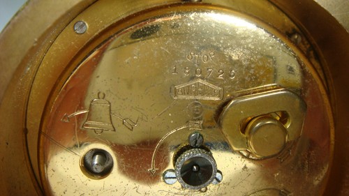 Orologio da tavolo Angelus Special Partner sveglia 8 giorni 1957 - Foto 12 di 12