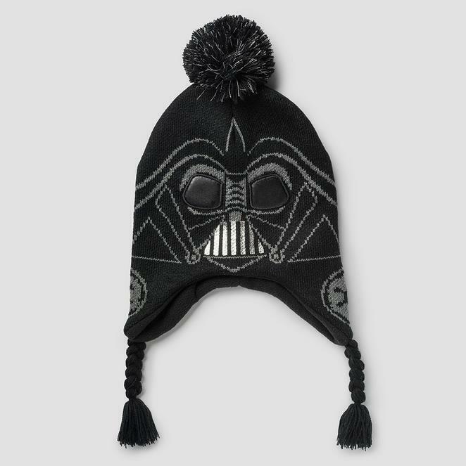 New Era Beanie Star Wars Darth Vader Hero Major Cuff Knit Hat with Pom One Size