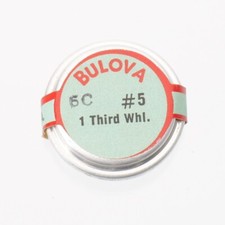 NOS Genuine Bulova 6C Third Wheel Watch Part 5 Watchmakers Parts C16D27 
