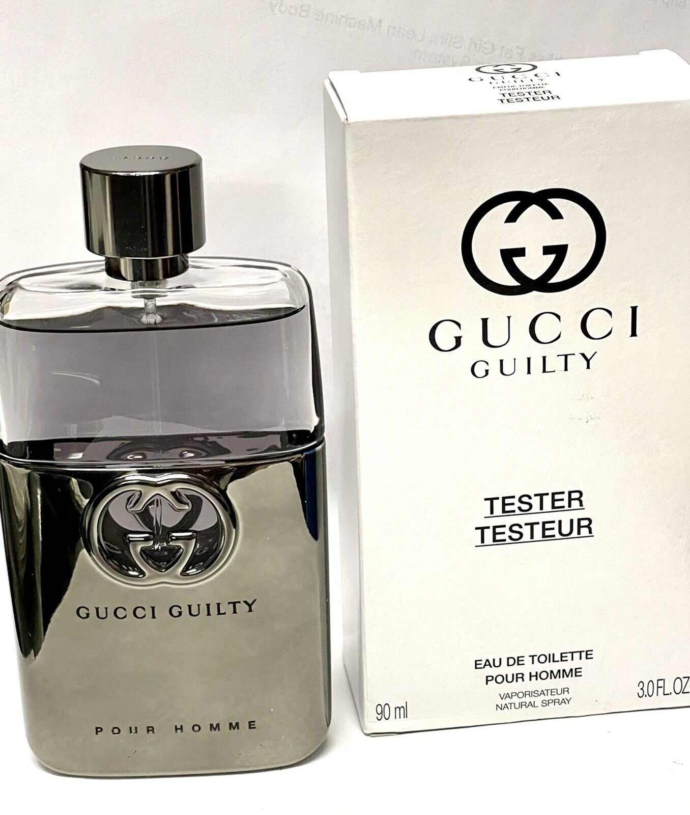 Gucci Men's Guilty Pour Homme Parfum Spray 3 oz Fragrances 3616301794608