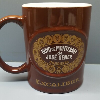 Hoyo de Monterrey Cigars Coffee Mug Cuba Honduras Jose Gener 12oz ...