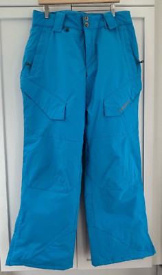 FIREFLY Sutton FF9190M Dry Climate Insulated Ski Pants Unisex Blue Size M EUC