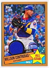 2020 Topps Willson Contreras '85 All-Star Relics Gold Jersey #85ASR-WC (24/50)
