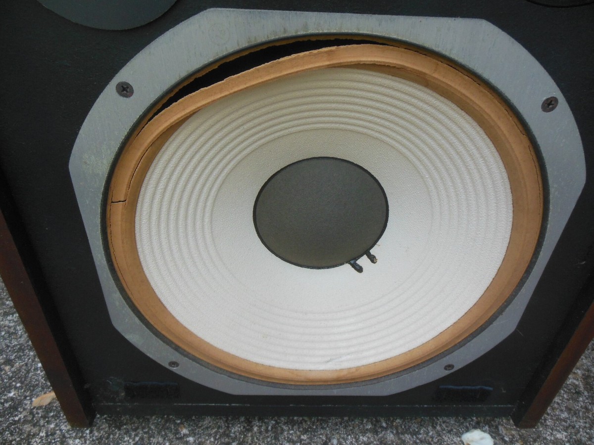 Pair Vintage JBL L55 Lancer Speakers Parts Repair Restore Project