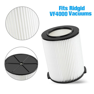 #ad 1pc VF4000 Replacement for RIDGID Washable Vacuum Garage Shop Vac Pleated Filter $13.41