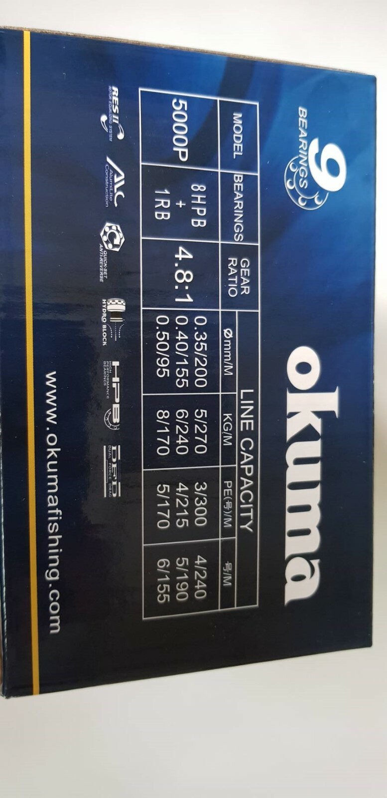 okuma azores 5000p