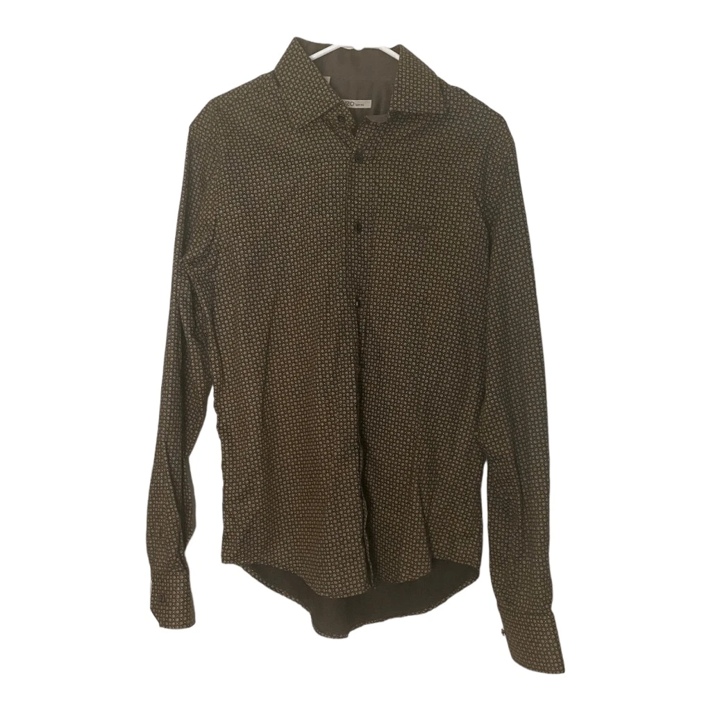 Brown kenzo shirt cheap
