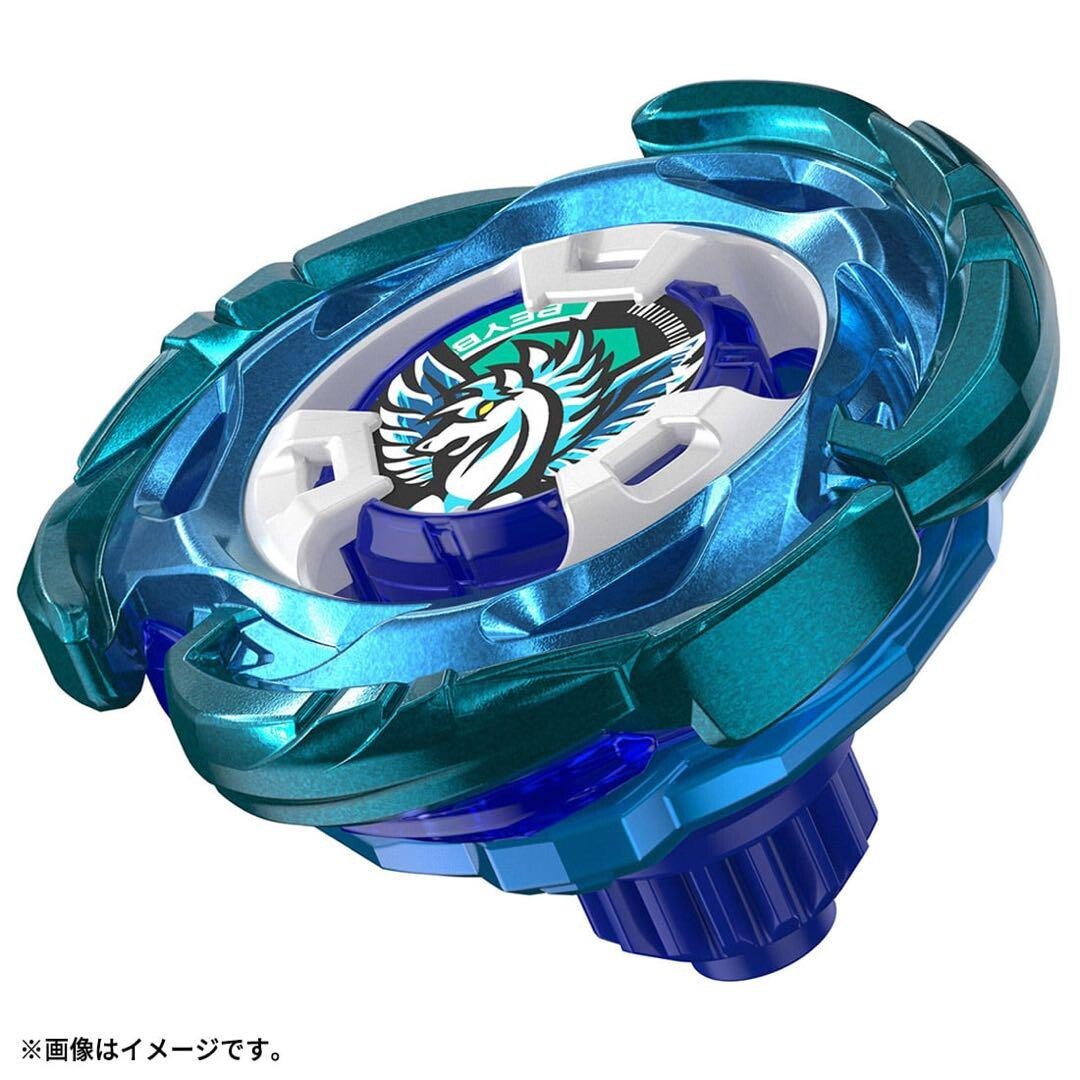 Beyblade X エアロペガサス3-70Aブルー&グリーン Takara Tomy Beyblade X UX-00 Aero Pegasus 3-70A Double Metal Coat