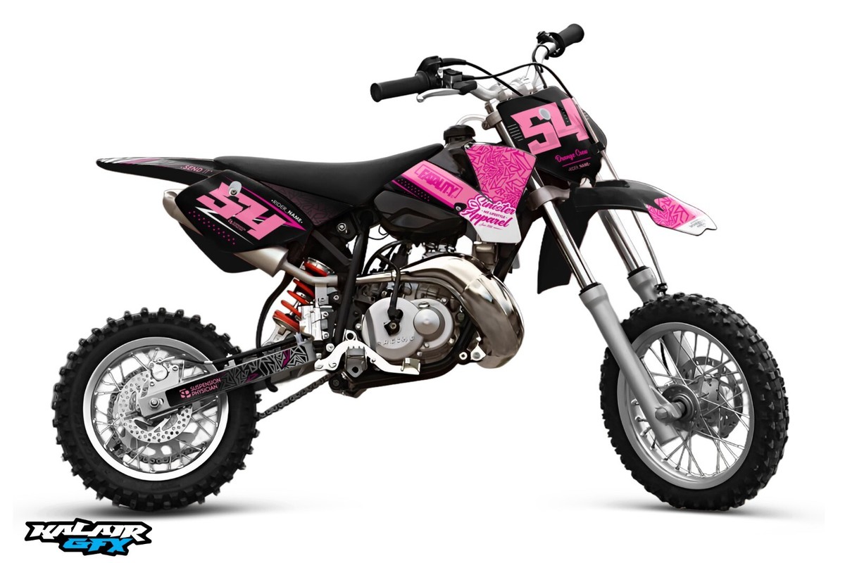 Graphics Kit for KTM 50SX (2002-2008) MINI ADVENTURE PRO SR JR