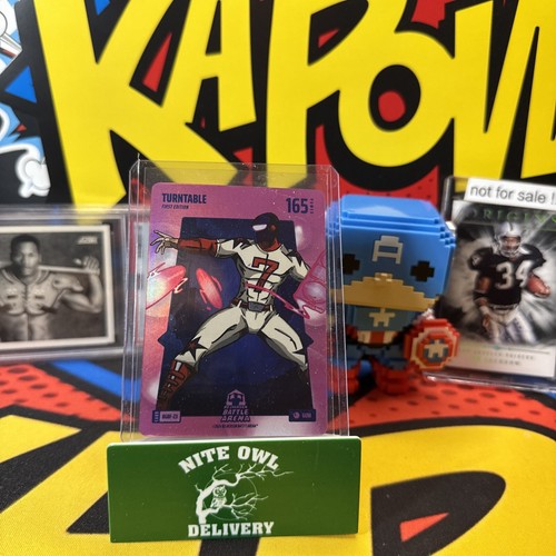 Bo Jackson Battle Arena Bubble Gum Battlefoil Turntable Trae Turner