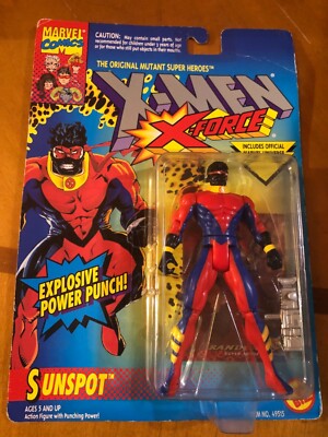 Marvel Comics X-Men X-Force Sunspot 1994 Action figure