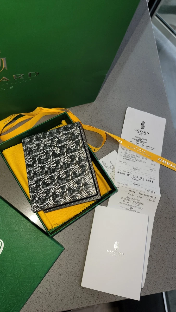 最終値引 美品 Goyardゴヤール Victoire Wallet グレー | www.abcafe