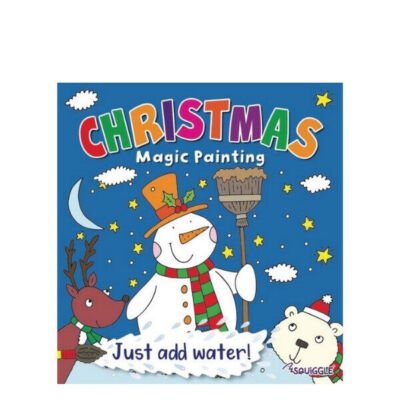 Single Book Christmas Magic Painting Perfect For Road Trips And Travel.