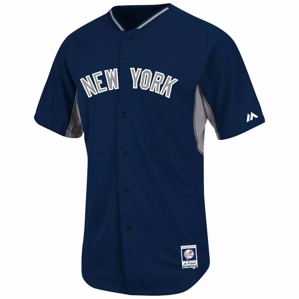 New York Yankees jersey 135 Majestic Authentic On Field BP Cool