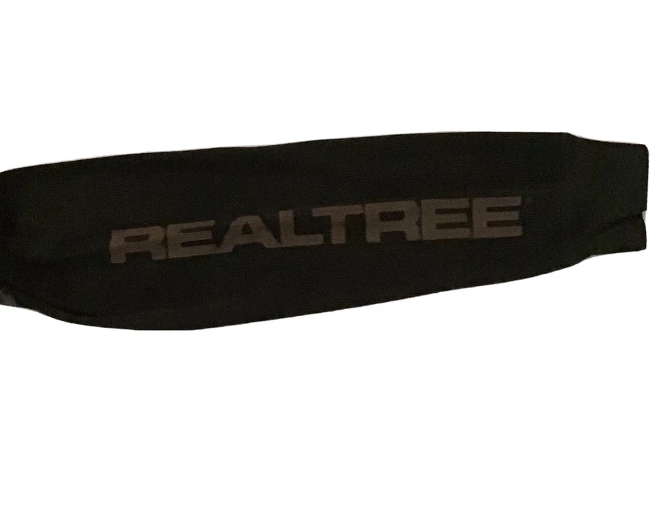 Realtree Mens Sz L Waffle Long Sleeve Tshirt Green Spell Out Down Sleeve - Image 4 of 4