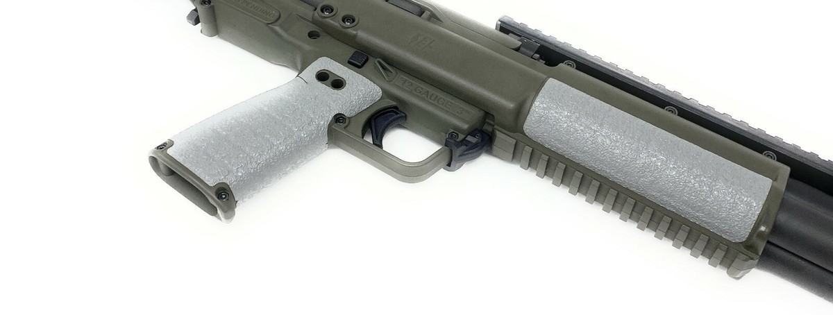 ECCP Textured Rubber Grip Wrap for KelTec KSG Pick Texture / Color