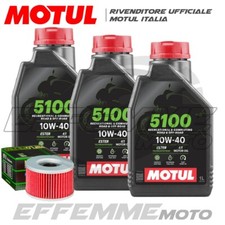 Tagliando HONDA CB 450 S 1986 1987 1988 1989 1990 (3 5100 10W40 + Filtro olio)
