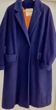 Rare Vintage Women s Dark Blue Stroock Calamaire Coat. 