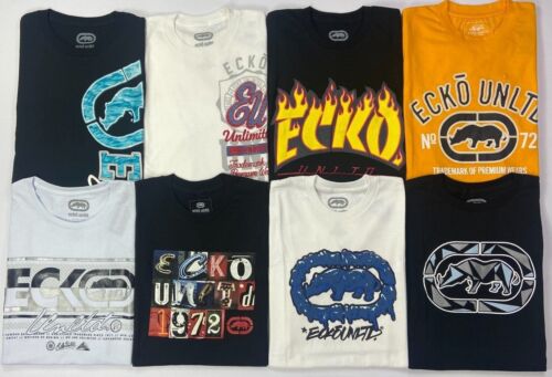 Ecko Unltd. para hombre Camiseta 100 % algodón - Imagen 1 de 9