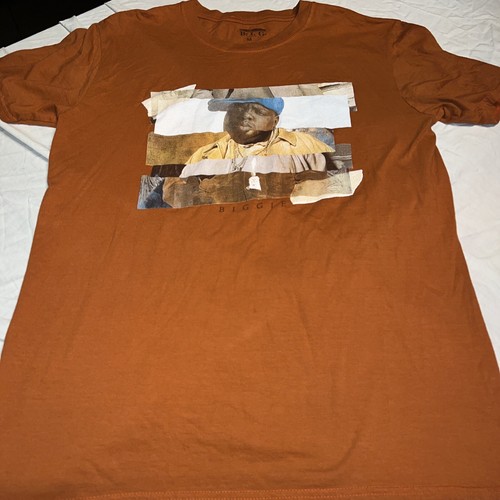 biggie smalls orange t shirt