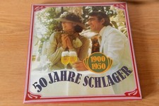 50 Jahre Schlager - 1900 / 1950 Marcato ‎ 63 650 box mit 6 LPs