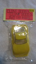 CLONE SLOT CAR BODIES PONTIAC NASCAR 1/32 .010 PAINTED YELLOW